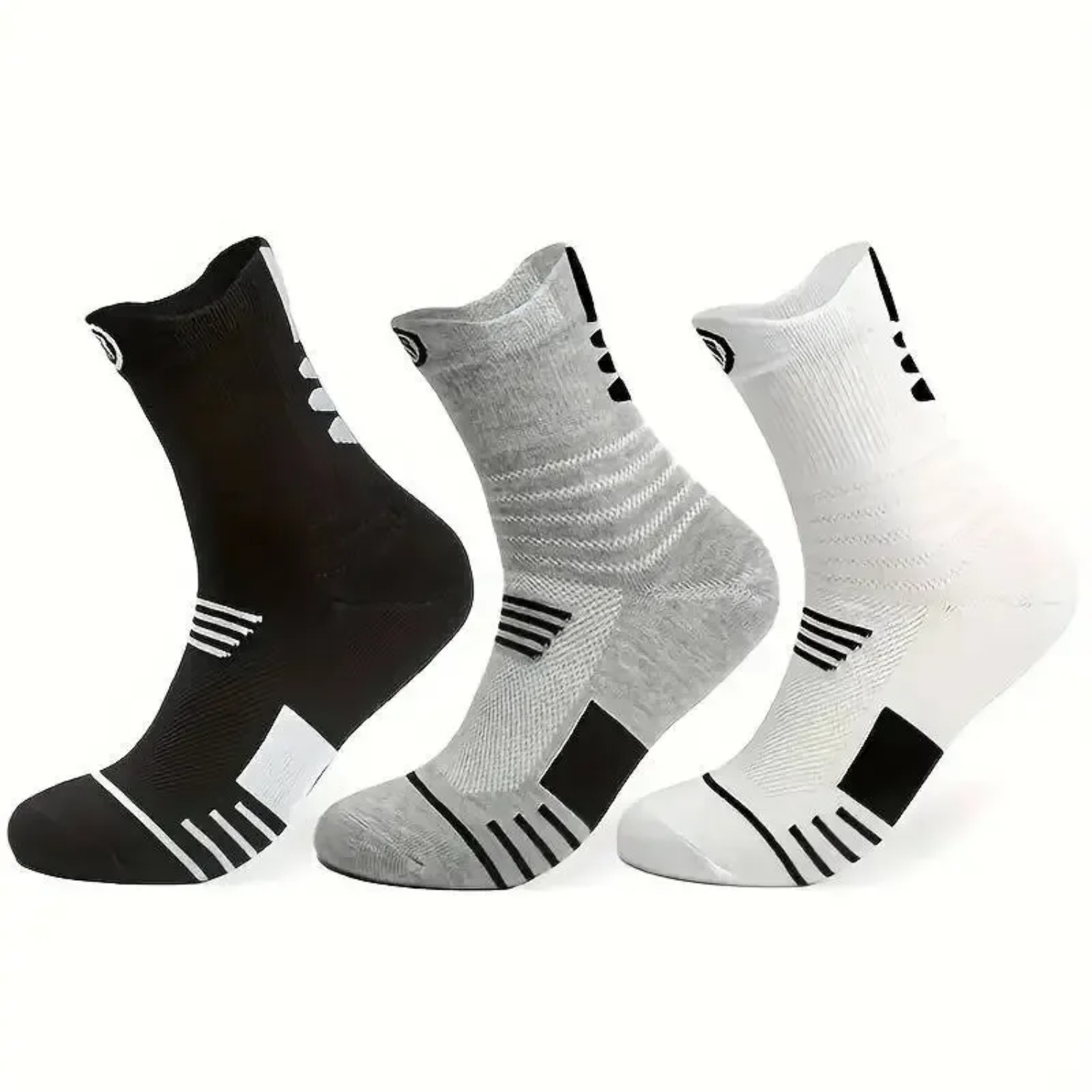 Athletic Sock Cushion - 3 пары мужских спортивных носков с