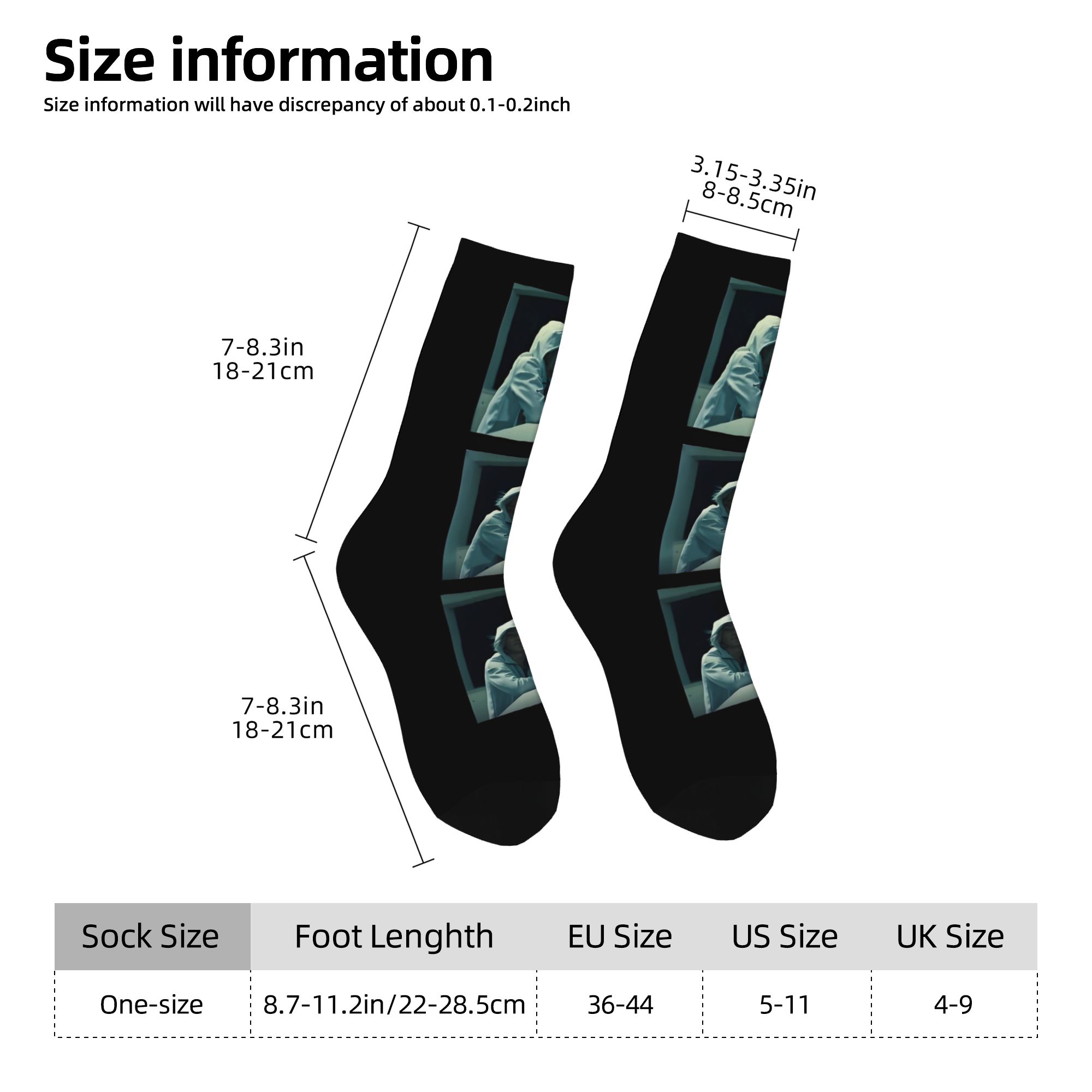 Носки унисекс с изображением м – обзор и цена Dress Sock Men