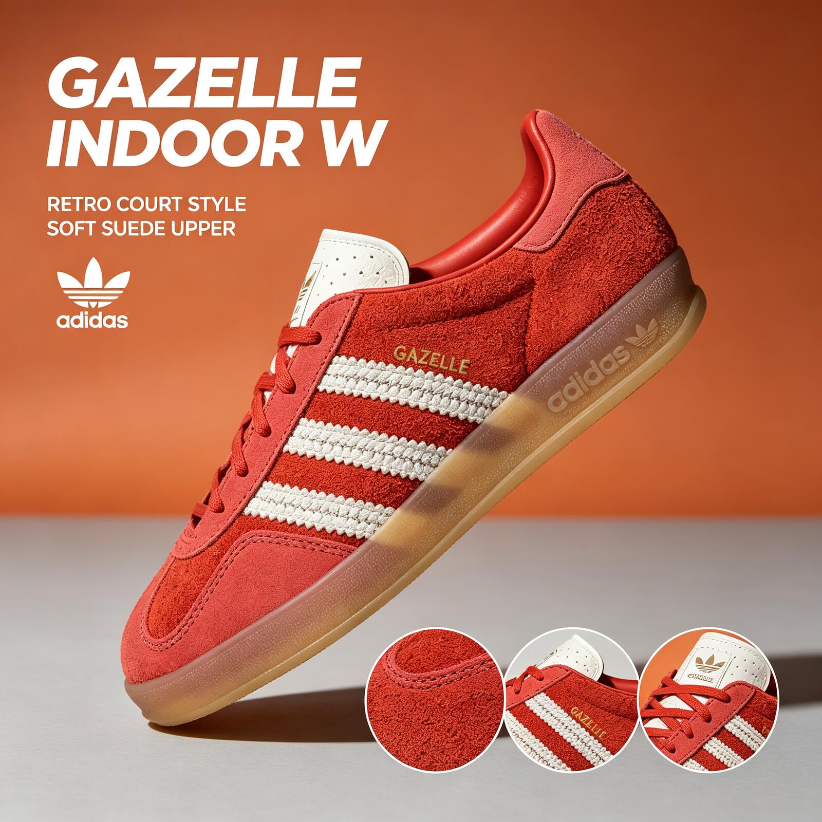 Adidas GAZELLE INDOOR W KI7169 – обзор и цена Adidas Shoes Gazelle