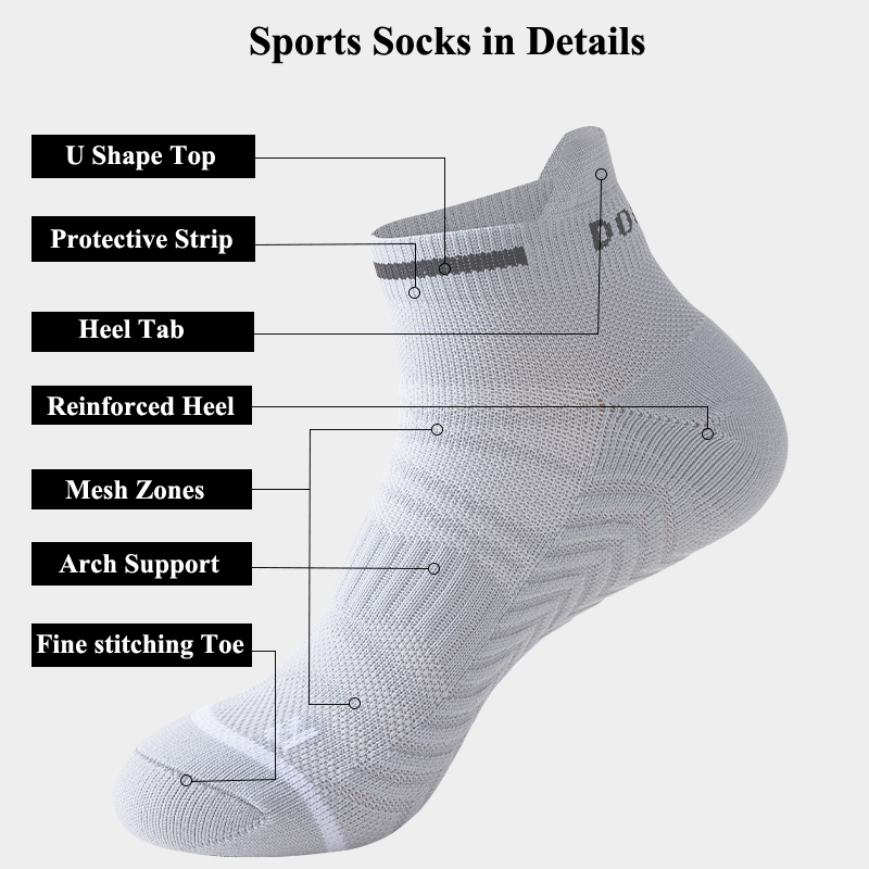 Носки до щиколотки спортивные  – обзор и цена Athletic Sock Cushion